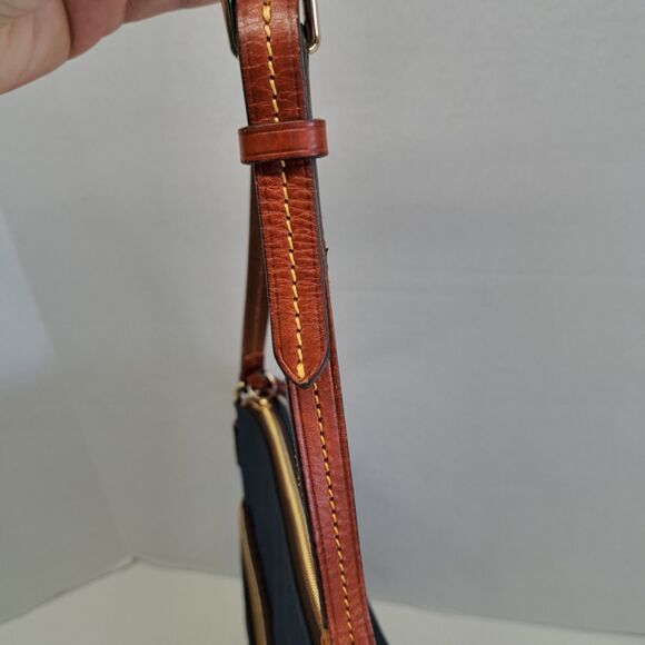 Dooney & Bourke Canvas Shoulder Bag - BLUE - Picture 13 of 16